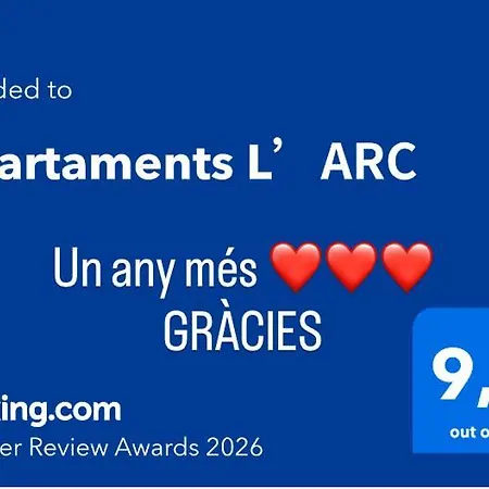 Апартаменты L'arc Палафружель